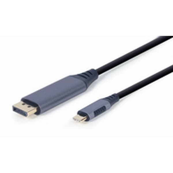 HDMI till DVI Adpater GEMBIRD CC-USB3C-DPF-01-6 Svart/Grå 1,8 m