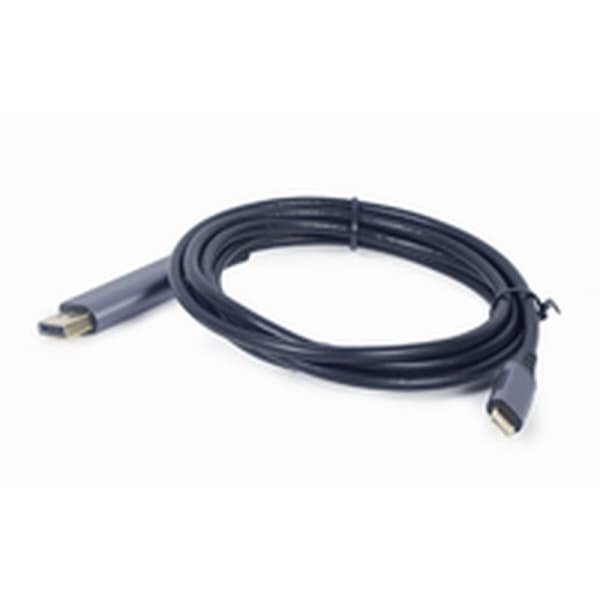 HDMI till DVI Adpater GEMBIRD CC-USB3C-DPF-01-6 Svart/Grå 1,8 m