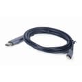 Miniatyrbild 5 av 7: HDMI till DVI Adpater GEMBIRD CC-USB3C-DPF-01-6 Svart/Grå 1,8 m