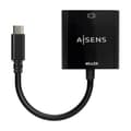 Miniatyrbild 2 av 3: USB-C till HDMI Adapter Aisens A109-0684 Svart 15 cm