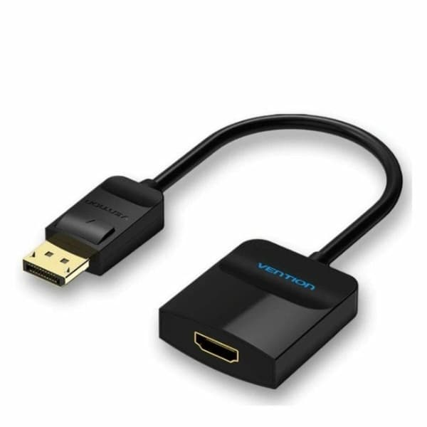 DisplayPort till HDMI Adapter Vention HBGBB 15 cm Svart Grå