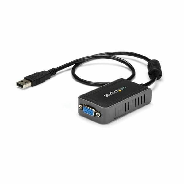 USB til VGA-adapter Startech USB2VGAE2 Sort