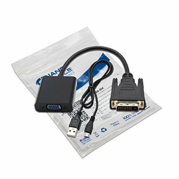 DVI til VGA NANOCABLE 10.16.2008-BK