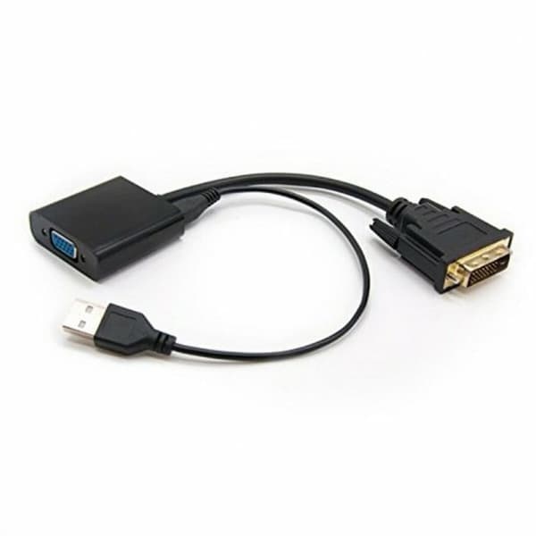 DVI til VGA NANOCABLE 10.16.2008-BK