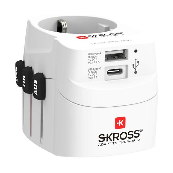 Universal strømreiseadapter Skross 1302472