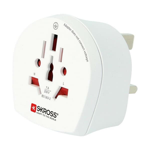 Nåværende Adapter Skross 1500225-e Internasjonal Storbritannia