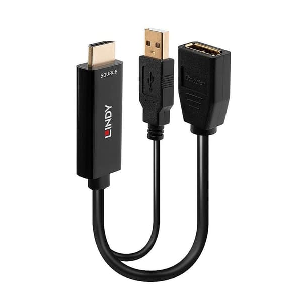 HDMI til DisplayPort-adapter LINDY 38289 Svart