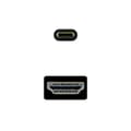 Miniatyrbilde 2 av 3: USB-C til HDMI Kabel NANOCABLE 10.15.5132 Svart 1,8 m 4K Ultra HD