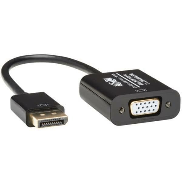 DisplayPort til VGA-adapter Eaton P134-06N-VGA-V2 Svart 15 cm