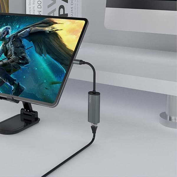 USB-C - Ethernet-adapteri Savio AK-56