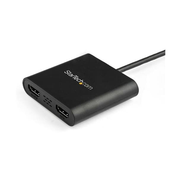 StarTech.com USB till Dual HDMI - 4K - USB till HDMI Adapter - Externt grafikkort - USB 3.0 till HDMI (USB32HD2) Svart