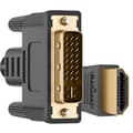 Miniatyrbild 2 av 4: 2m HDMI hane till DVI hane videoadapter, Full HD 1080p