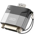 Miniatyrbild 1 av 4: HDMI hane till DVI hona videoadapter 1080p upplösning XO grå
