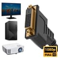 Miniatyrbild 3 av 4: 30 cm HDMI hane till DVI hona videoadapter, Full HD 1080p
