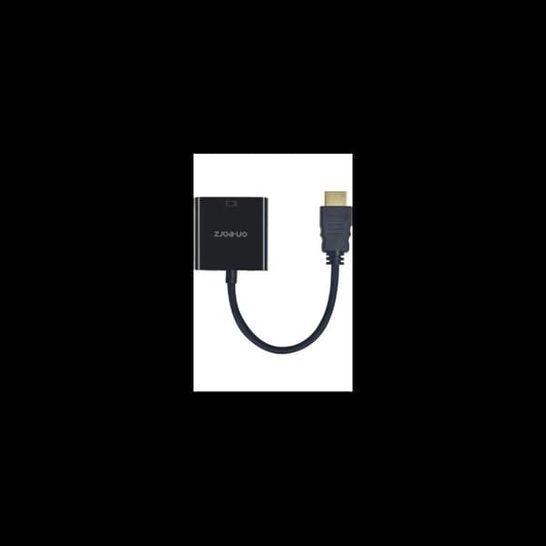 Video Cables Onearz Mobile Gear HDMI Male to VGA Female Adapter Black