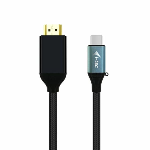 USB-C til HDMI Kabel i-Tec C31CBLHDMI60HZ2M Svart 2 m 4K Ultra HD