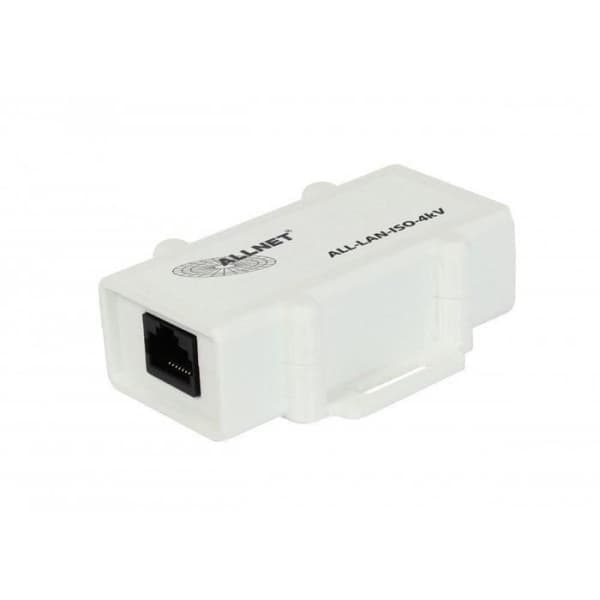 Allnet isolator för rete gigabit ethernet 10/100/1000mbit/s 2xrj45 - ALL-LAN-ISO-4kV