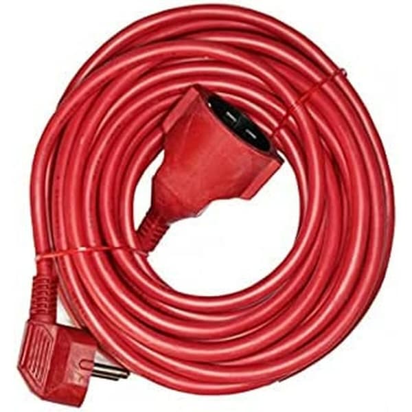 Jatkojohto EDM 23600 Punainen 10 m Joustava
