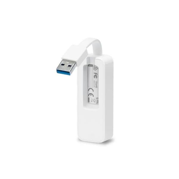 USB til ethernet-adapter TP-Link UE300 Gigabit Ethernet Hvid