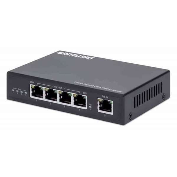 Intellinet Network Extender Nätverkssändare Svart 10, 100, 1000 Mbit/s - 561617