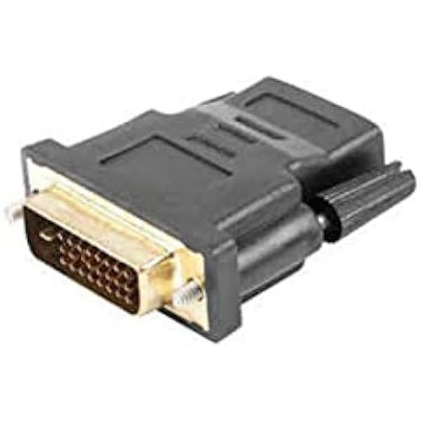 LANBERG HDMI hona/DVI-D hanadapter 24+1 enkellänk