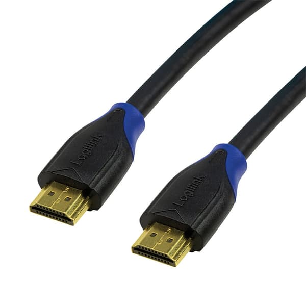 HDMI-Kabel til Ethernet LogiLink CH0062 2 m Svart