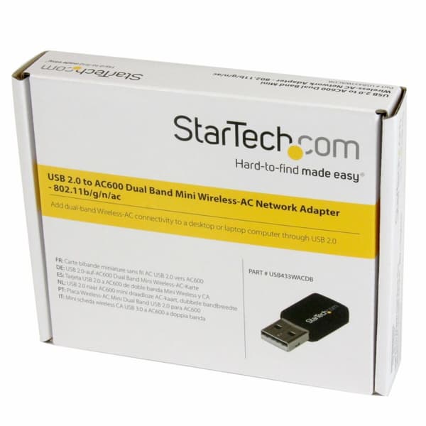 Wi-Fi USB-adapter Startech USB433WACDB