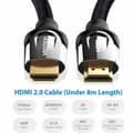 Miniatyrbillede 5 af 5: HDMI-kabel Vention VAA-B05-B100 1 m Sort