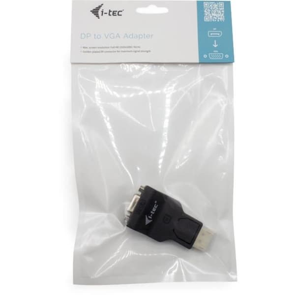 DisplayPort VGA-videoadapter - I-TEC - DisplayPort för VGA (DP2VGAADA)