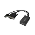 Miniatyrbild 3 av 4: DVI till DisplayPort videoadapter - STARTECH - 1920 x 1200 - Plug and Play - USB-ström - Svart