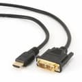 Miniatyrbillede 7 af 9: HDMI til DVI-adapter GEMBIRD 5m, HDMI/DVI, M/M Sort 5 m