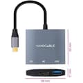 Miniatyrbild 2 av 2: NANOCABLE 10.16.4306 4K Ultra HD USB-adapter