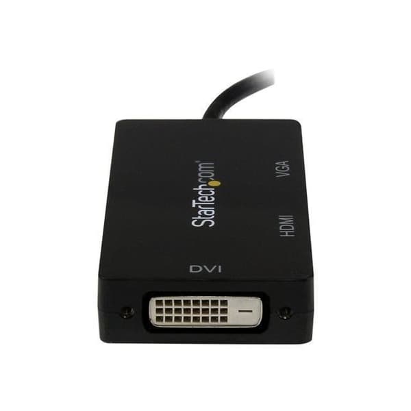 3-i-1 Mini DP till VGA / DVI / HDMI Adapter - Mini DP till VGA / DVI / HDMI Travel Converter - MDP2VGDVHD