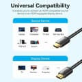Miniatyrbillede 4 af 4: HDMI-kabel Vention ALJBJ 5 m Sort
