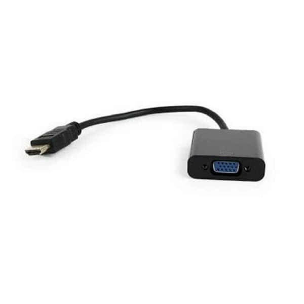 HDMI til VGA-adapter GEMBIRD Svart