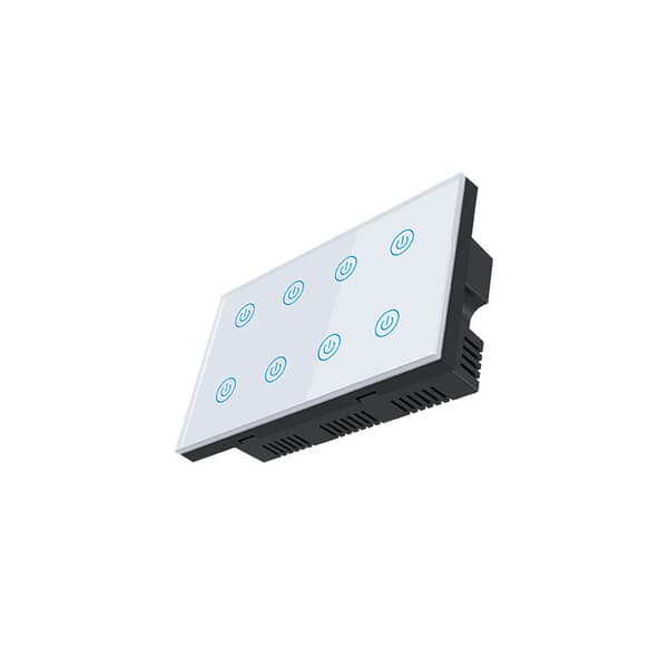 INF Smart Wifi Switch Panel - DS-1431WN 8 Gang Vit