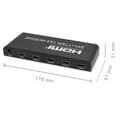 Miniatyrbild 3 av 11: HDMI-Brytare Qoltec 51799 Svart