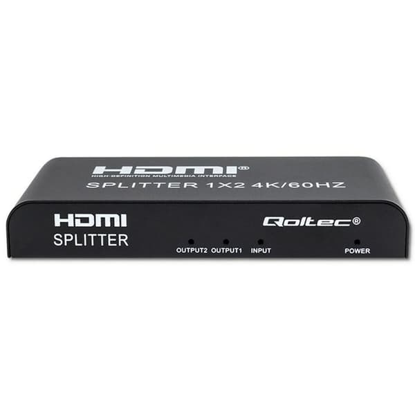 HDMI-Brytare Qoltec 51797 Svart
