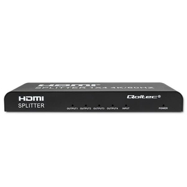 HDMI-Brytare Qoltec 51799 Svart