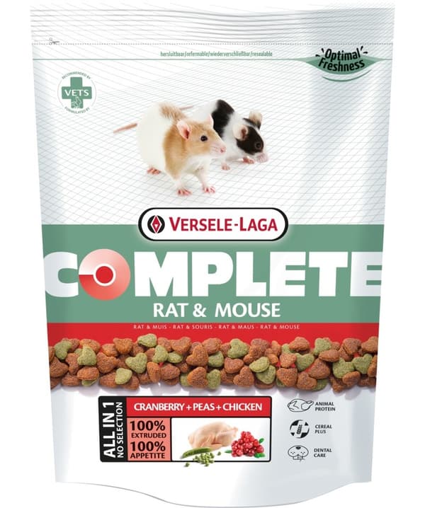 VERSELE LAGA Rat & Mouse Complete - foder til rotter og mus 500g