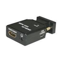 Videoomvandlare - MICROCONNECT - MC-CONMVGA - USB-driven - 1920x1200 upplösning - VGA till HDMI