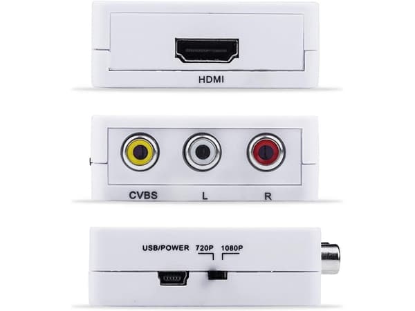 RCA till HDMI Omvandlare 1080p - Adapter