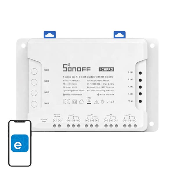 Smart switch WiFi SONOFF 4CHPROR3