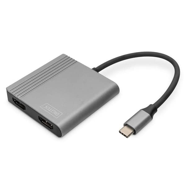 DIGITUS USB TYPE-C HDMI 4K 2-I-1 GRAFIKADAPTER (DA-70828)