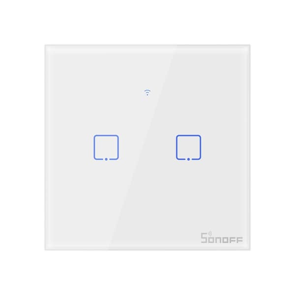 Smart Switch WiFi Sonoff T0 EU TX (2-kanals)