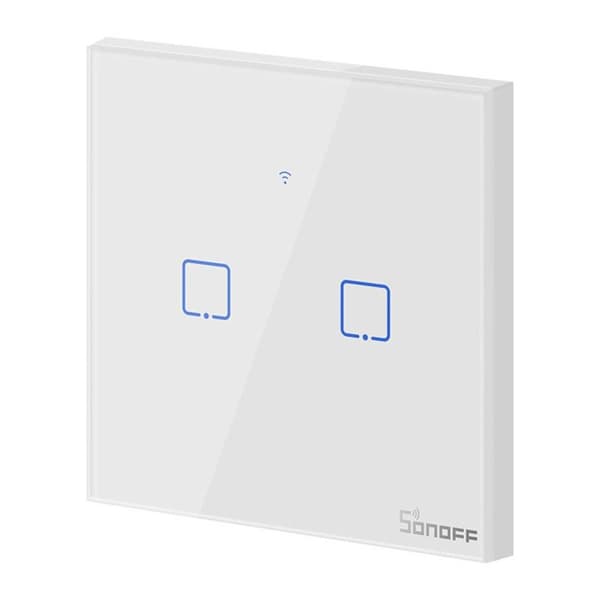 Smart Switch WiFi Sonoff T0 EU TX (2-kanals)