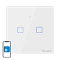Miniatyrbild 1 av 10: Smart Switch WiFi + RF 433 Sonoff T1 EU TX (2-kanals)