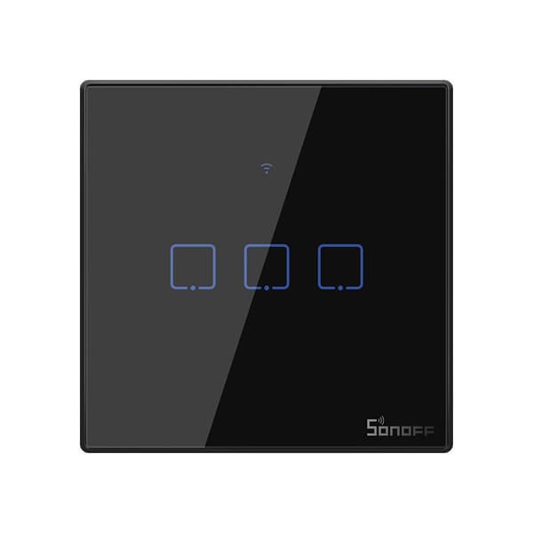 Smart Switch WiFi + RF 433 Sonoff T3 EU TX (3-kanaler)