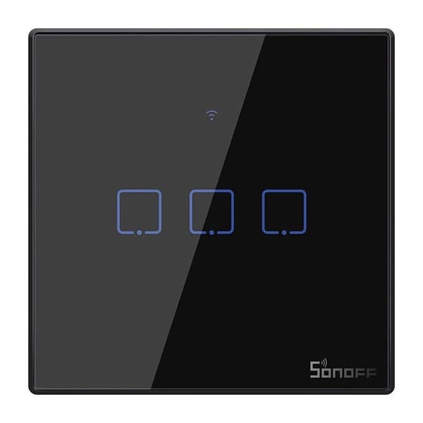 Smart Switch WiFi + RF 433 Sonoff T3 EU TX (3-kanaler)
