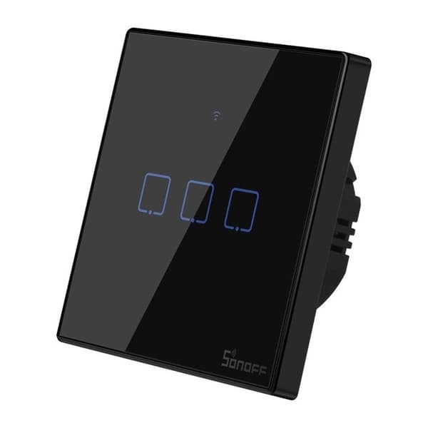Smart Switch WiFi + RF 433 Sonoff T3 EU TX (3-kanaler)